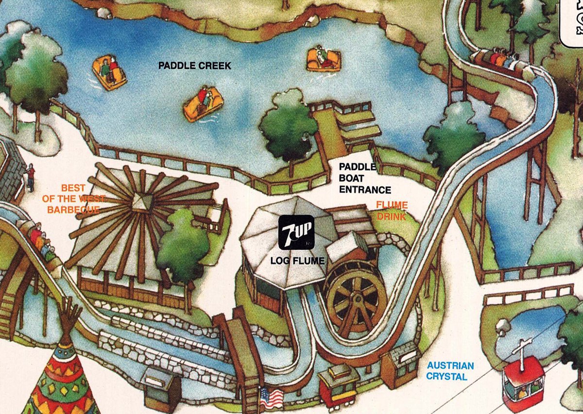 Paddle Boats At Six Flags Great Adventure